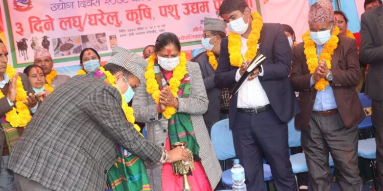 स्थानीय उत्पादनको प्रबद्र्धनका मोदीमा लागि घरेलु प्रदर्शनी