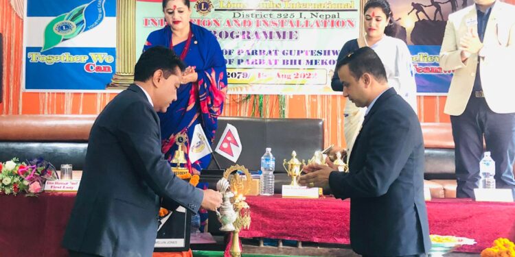 लायन्स क्लवहरुको पदस्थापन