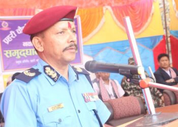 स्थापनाको २५ बर्षपछि ठूलिपोखरी प्रहरीको सुविधासम्पन्न भवन