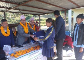 कार्कीनेटा र भंगराका झण्डै २ सय बालबालिकालाई गुडनेवर्सको सहयोग