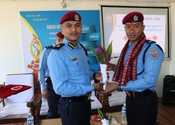 फागुन महिनाको उत्कृष्ट प्रहरी बने बानिया