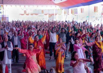 कोटीहोममा हजार कन्याको पूजा र हजार ज्येष्ठ नागरिकलाई सम्मान गरिँदै